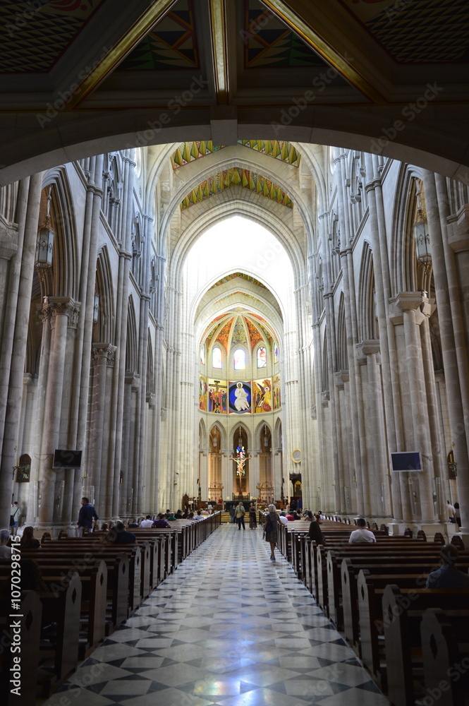 Fototapeta premium Catedral de Madrid