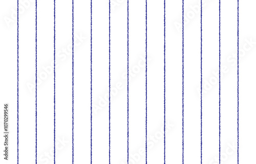 手書き感のある細いボーダー（青色）、ストライプ、縦線、背景素材、シームレス