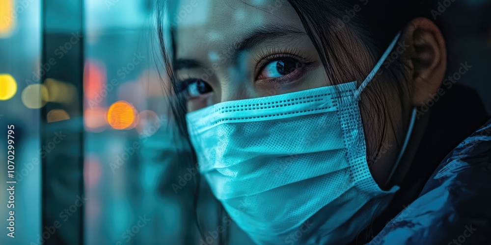 medical mask. prevent the coronavirus. ncov-19 medical mask. prevent the coronavirus. ncov-19