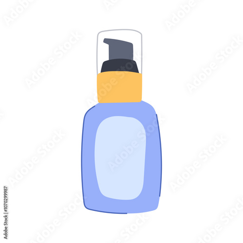 moisture hair serum cartoon. volume silk, gloss revive, protect softness moisture hair serum sign. isolated symbol vector illustration