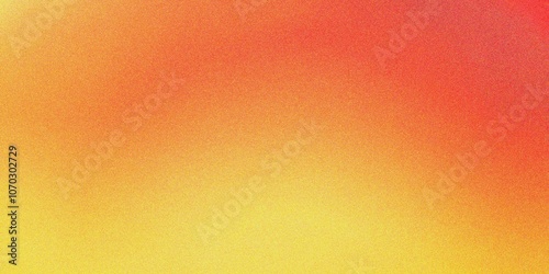 Abstract orange gradient background, grainy noise texture gradient