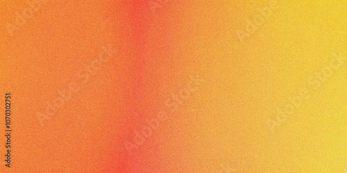 Abstract orange gradient background, grainy noise texture gradient
