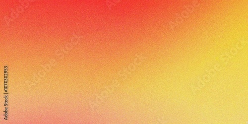 Abstract orange gradient background, grainy noise texture gradient