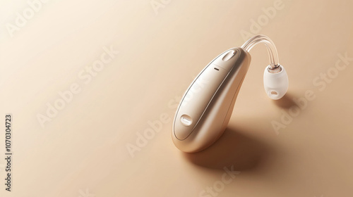 hearing aid electronic device wear in ear ,sounds wave photo