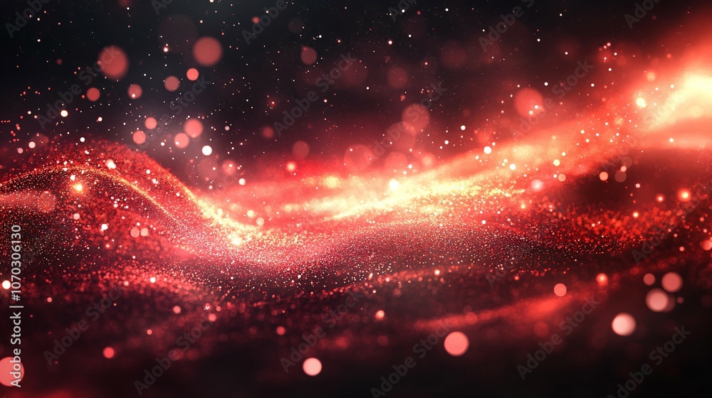 red glitter bokeh abstract background perfect christmas themes red glitter bokeh abstract background perfect christmas themes