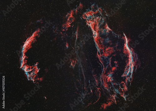 Supernova Cirrusnebel 
