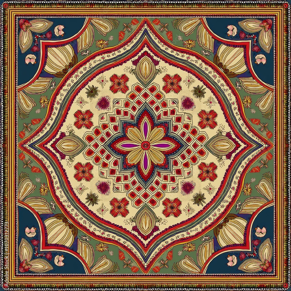 Ornate Foliage Pattern Ornate Foliage Pattern