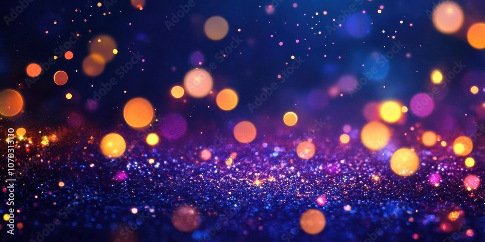 Colorful bokeh lights creating a dreamy atmosphere in a vibrant background for celebrations and special occasions Colorful bokeh lights creating a dreamy atmosphere in a vibrant background for celebrations and special occasions