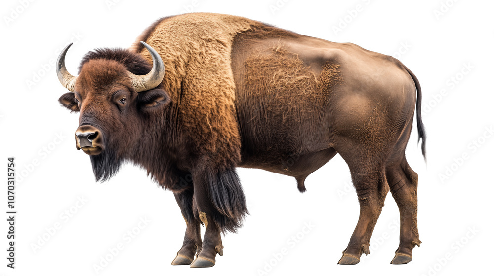 buffalo isolated on transparent background buffalo isolated on transparent background