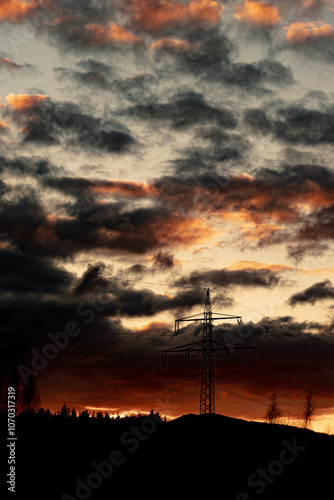 Bilder die beim Sonnenuntergang enstanden