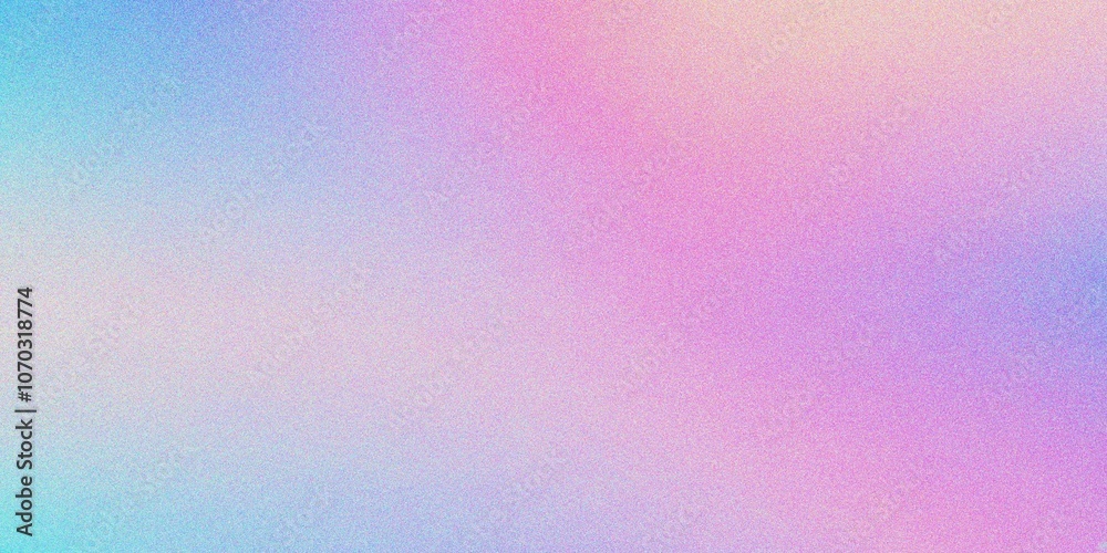 Abstract blue purple gradient background, grainy noise texture gradient