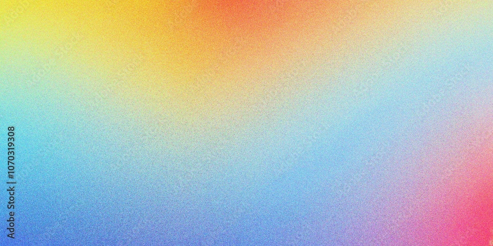 Abstract yellow gradient background, grainy noise gradient