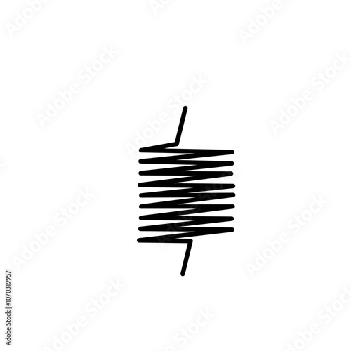 Metal spring icon