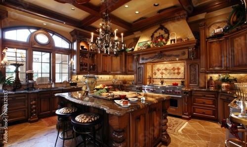 beautiful home interior design french interior design style kitchen area wooden cabinet cupboard home interior deisng ideas background