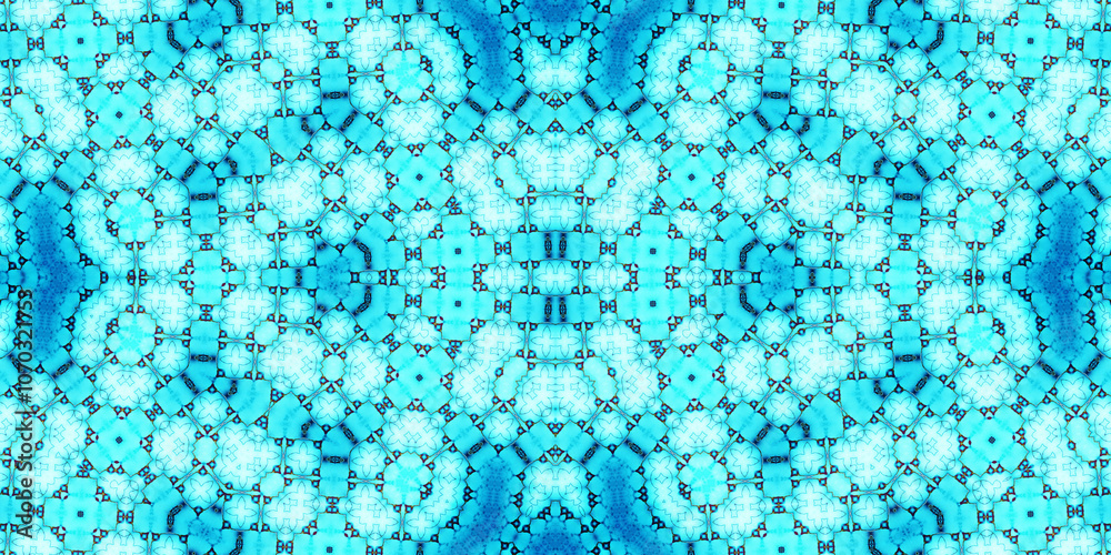 Seamless kaleidoscope pattern. The texture of the woven pattern. Endless pattern Seamless kaleidoscope pattern. The texture of the woven pattern. Endless pattern