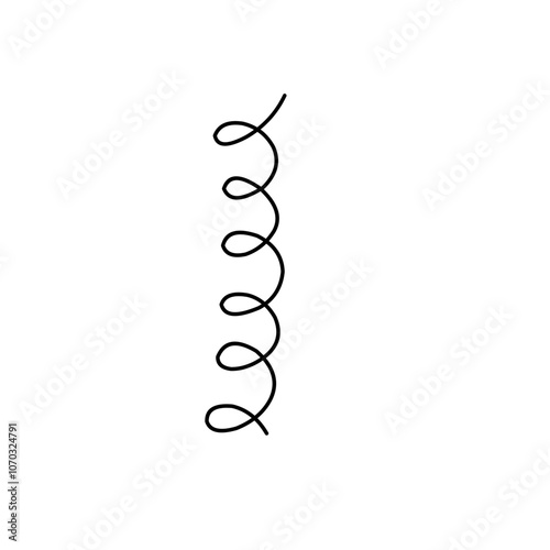 Spiral spring vector