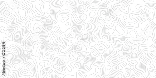  Black and white lines seamless Topographic map patterns, topography line map. Vintage outdoors style. The stylized height of the topographic map contour in lines isolated on transparent background.