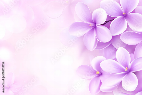 Soft Purple Floral Backgrounds with Pastel Petals and Abstract Blooming Lilac Tones for Romantic, Seasonal, and Decorative Designs