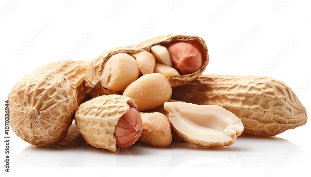 scatter peanut isolated on transparent background scatter peanut isolated on transparent background