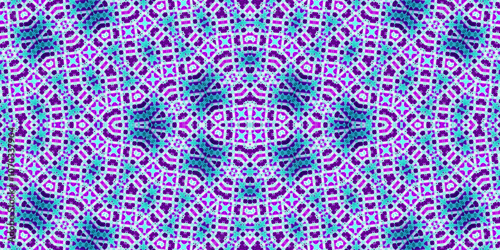 Seamless kaleidoscope pattern. The texture of the woven pattern. Endless pattern Seamless kaleidoscope pattern. The texture of the woven pattern. Endless pattern