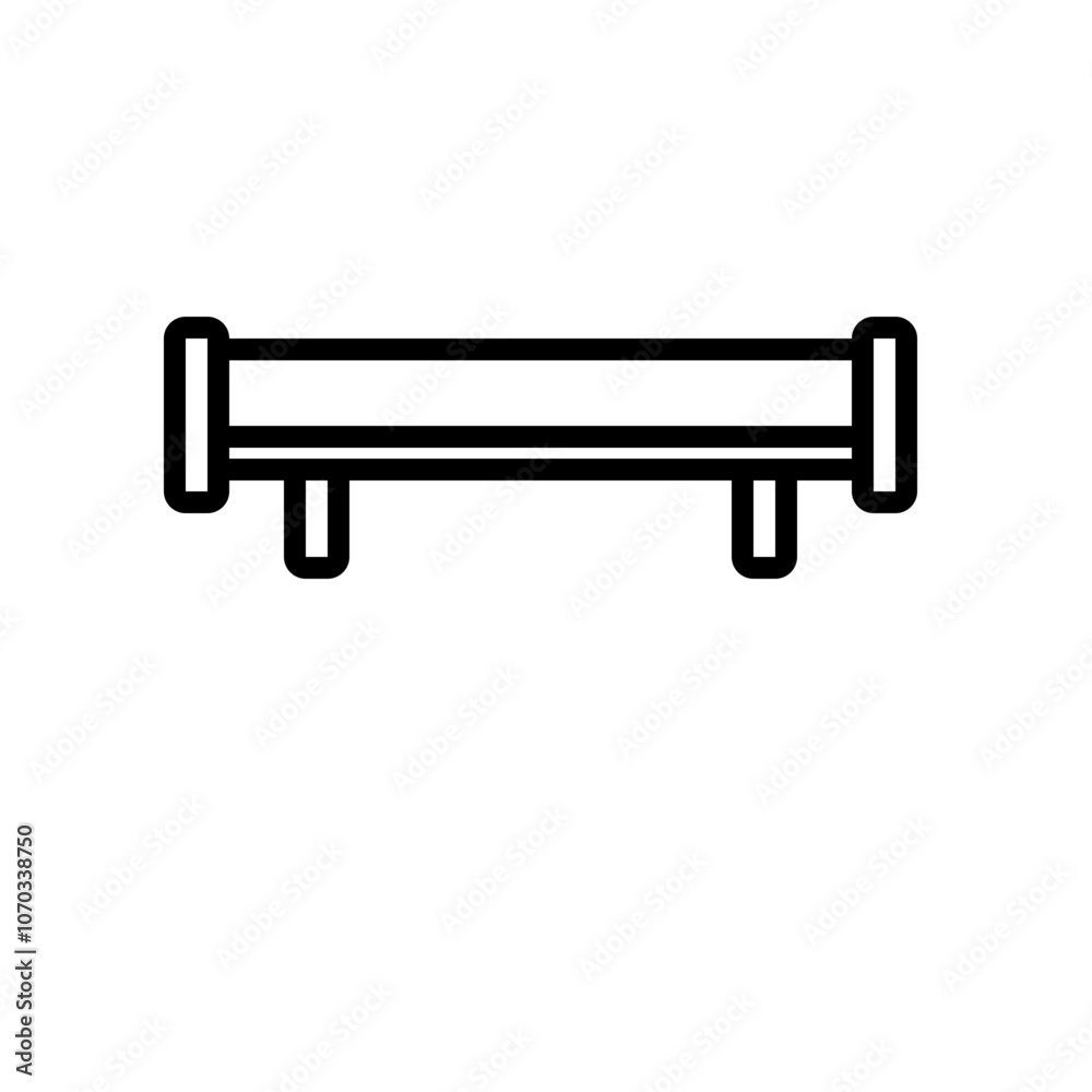 Outline icon for web. Spare car parts icon Outline icon for web. Spare car parts icon