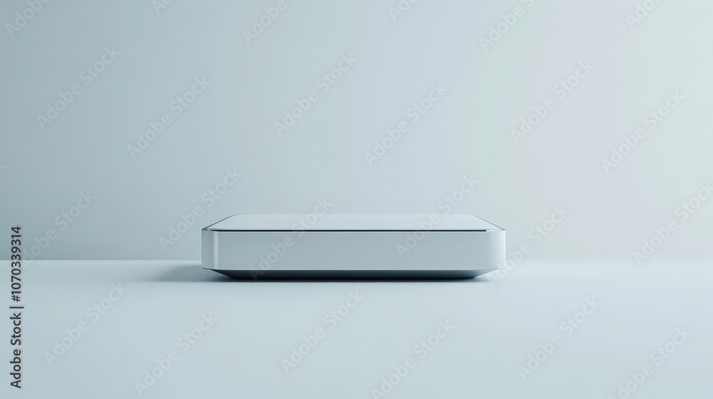 A desktop computer is placed on a clean white background, its sleek design and modern features creating a minimalist aesthetic. A desktop computer is placed on a clean white background, its sleek design and modern features creating a minimalist aesthetic.