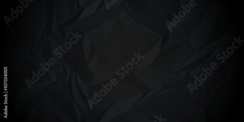 	
Paper texture background, Old paper background ripple soft black pattern wave crumpled. Crushed and creased soft paper. Abstract wrinkle effect grunge and rough backdrop vintage page.
