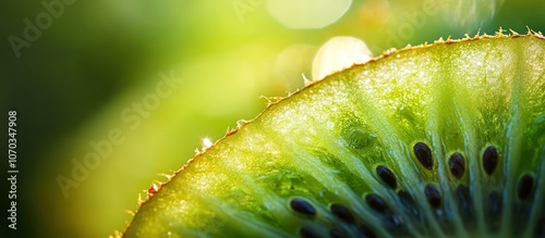 Kiwi Fruit Close Up