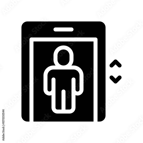elevation glyph icon