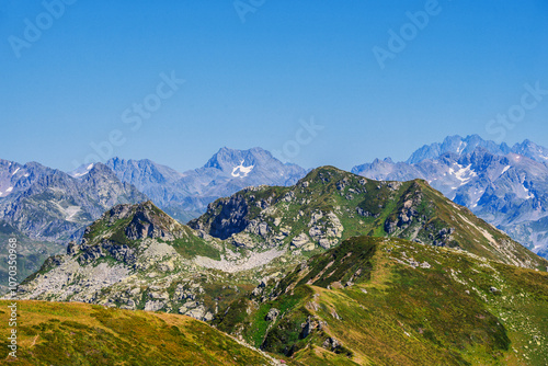 landscape in the mountains