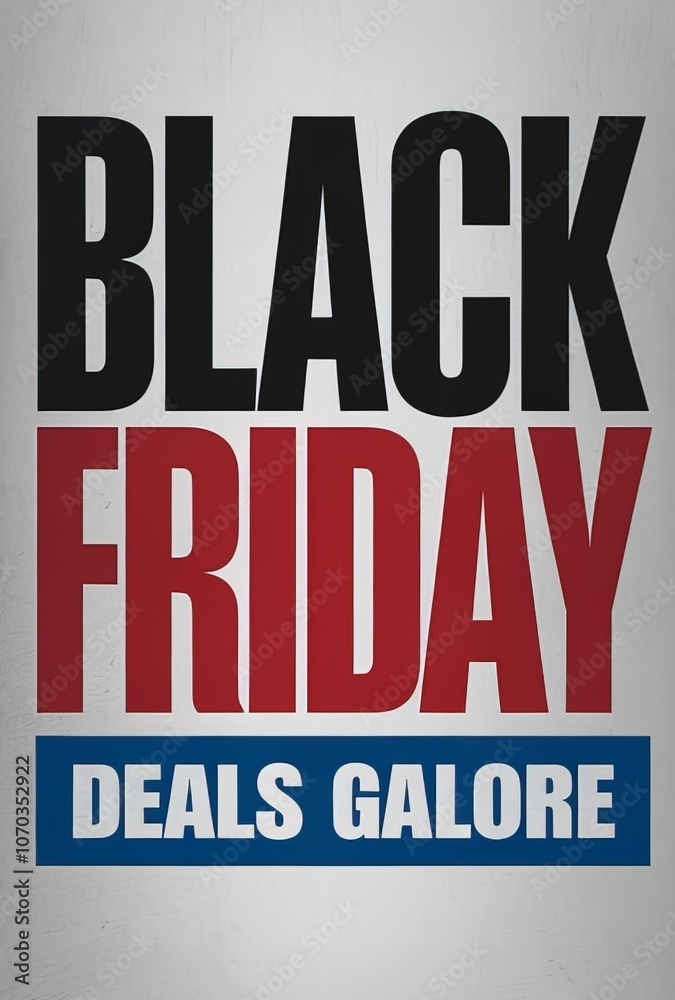 Fototapeta premium Eye-Catching Black Friday Sign Design Perfect for Retail Promotions and Sales Events to Boost Customer Interest
