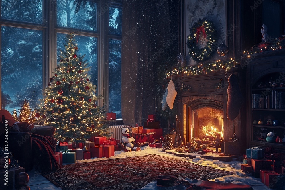 Christmas at home.with generative ai Christmas at home.with generative ai