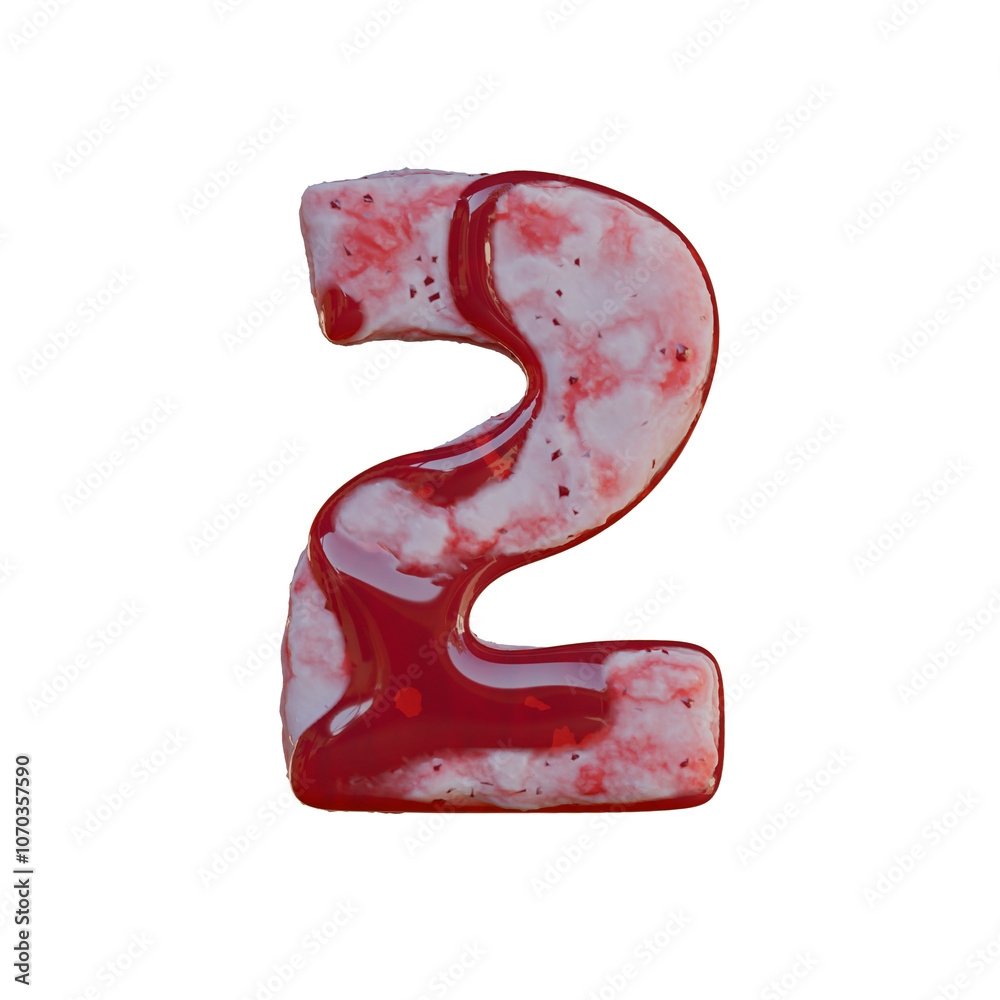 3D Ice Cream Alphabet - Sweet & Delicious 3D Ice Cream Alphabet - Sweet & Delicious