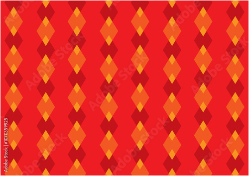 クリスマスをイメージしたシンプルな背景イラスト