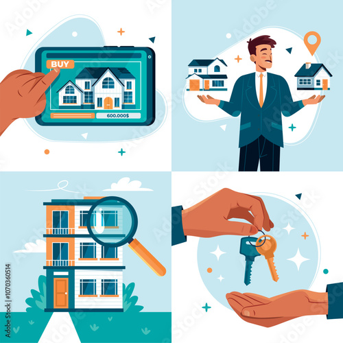 Real Estate Concepts and Transactions Illustration