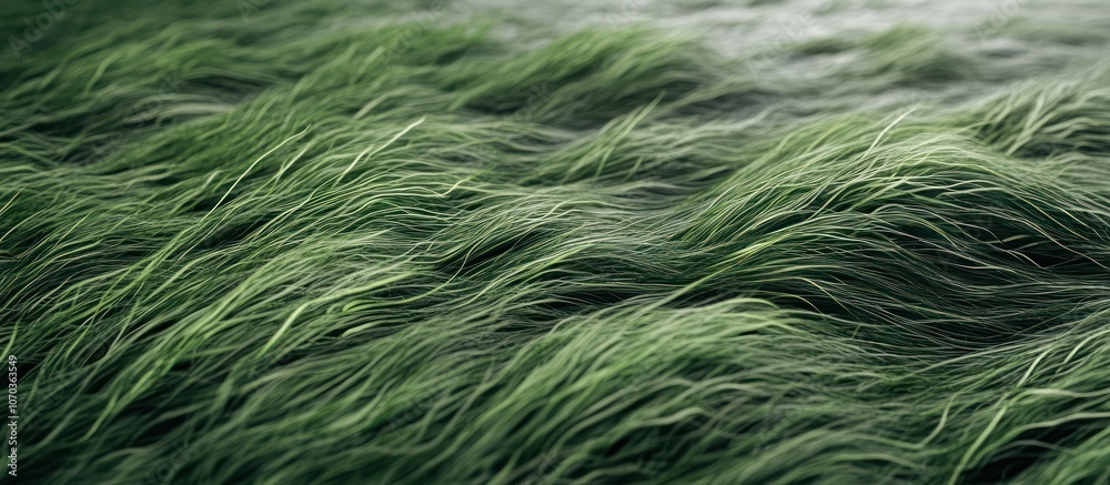 Green Grass Blades in the Wind Green Grass Blades in the Wind