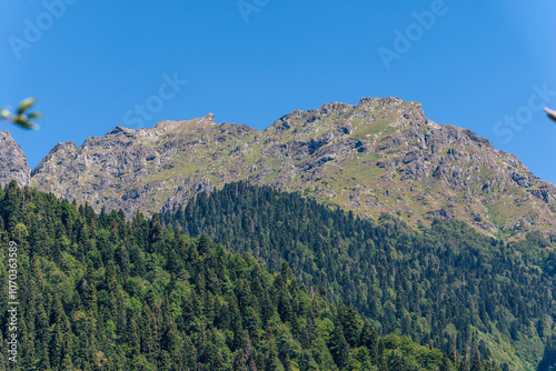 mountain landscape in the mountains