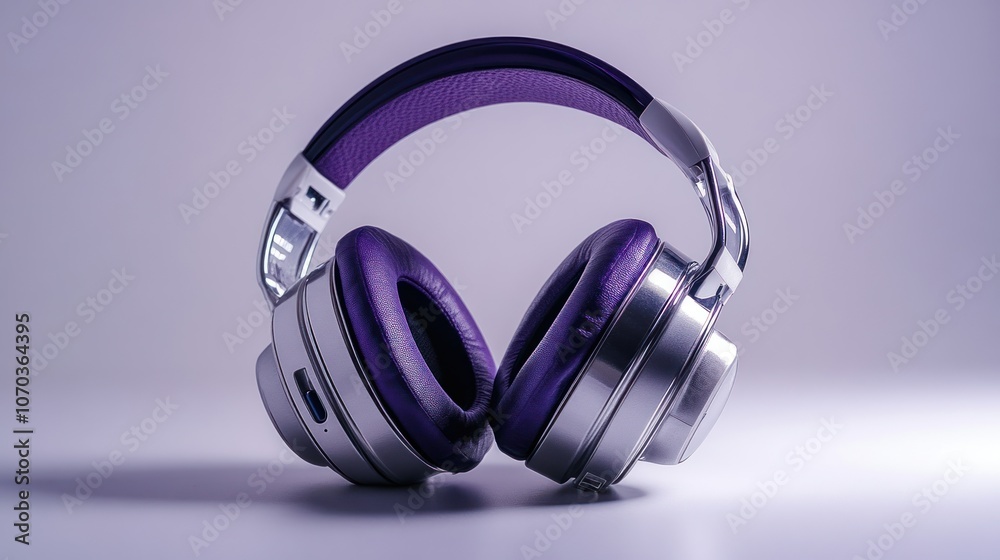 Purple Headphones Purple Headphones