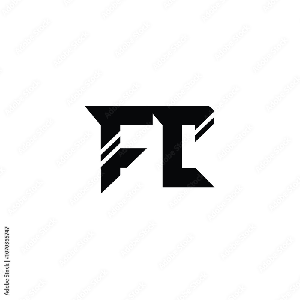 FC monogram logo design letter text name symbol monochrome logotype alphabet character simple logo FC monogram logo design letter text name symbol monochrome logotype alphabet character simple logo