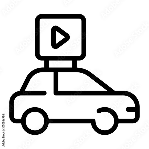 roadshow line icon