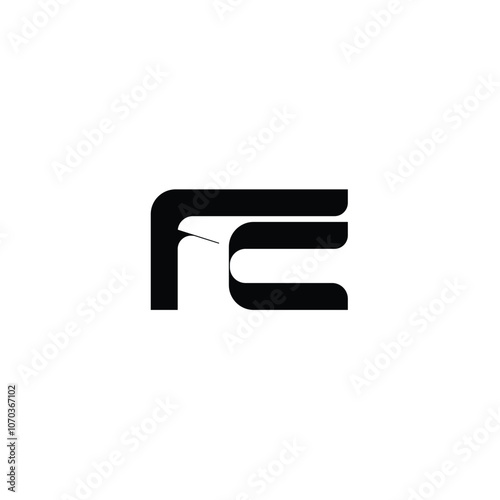 FC monogram logo design letter text name symbol monochrome logotype alphabet character simple logo