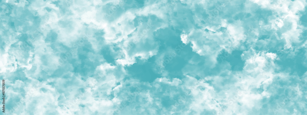 Abstract background with Clouds and blue sky. Bright sky with white clouds. Texture design Panoramic grunge texture pattern. Seamless Aqua Organic Abstract Tie Dye Textile. Abstract background with Clouds and blue sky. Bright sky with white clouds. Texture design Panoramic grunge texture pattern. Seamless Aqua Organic Abstract Tie Dye Textile.
