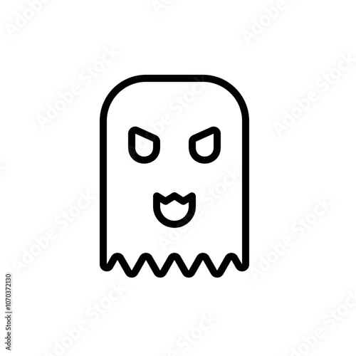 Outline icon for web. Halloween icon