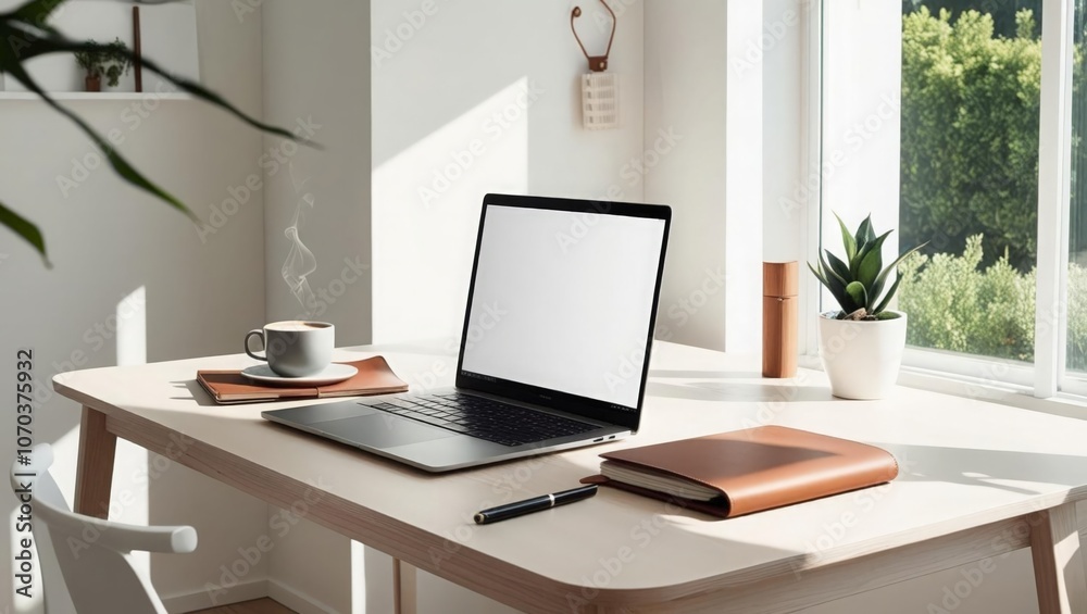 Compact and Simple Home Office with Minimalist Design Compact and Simple Home Office with Minimalist Design