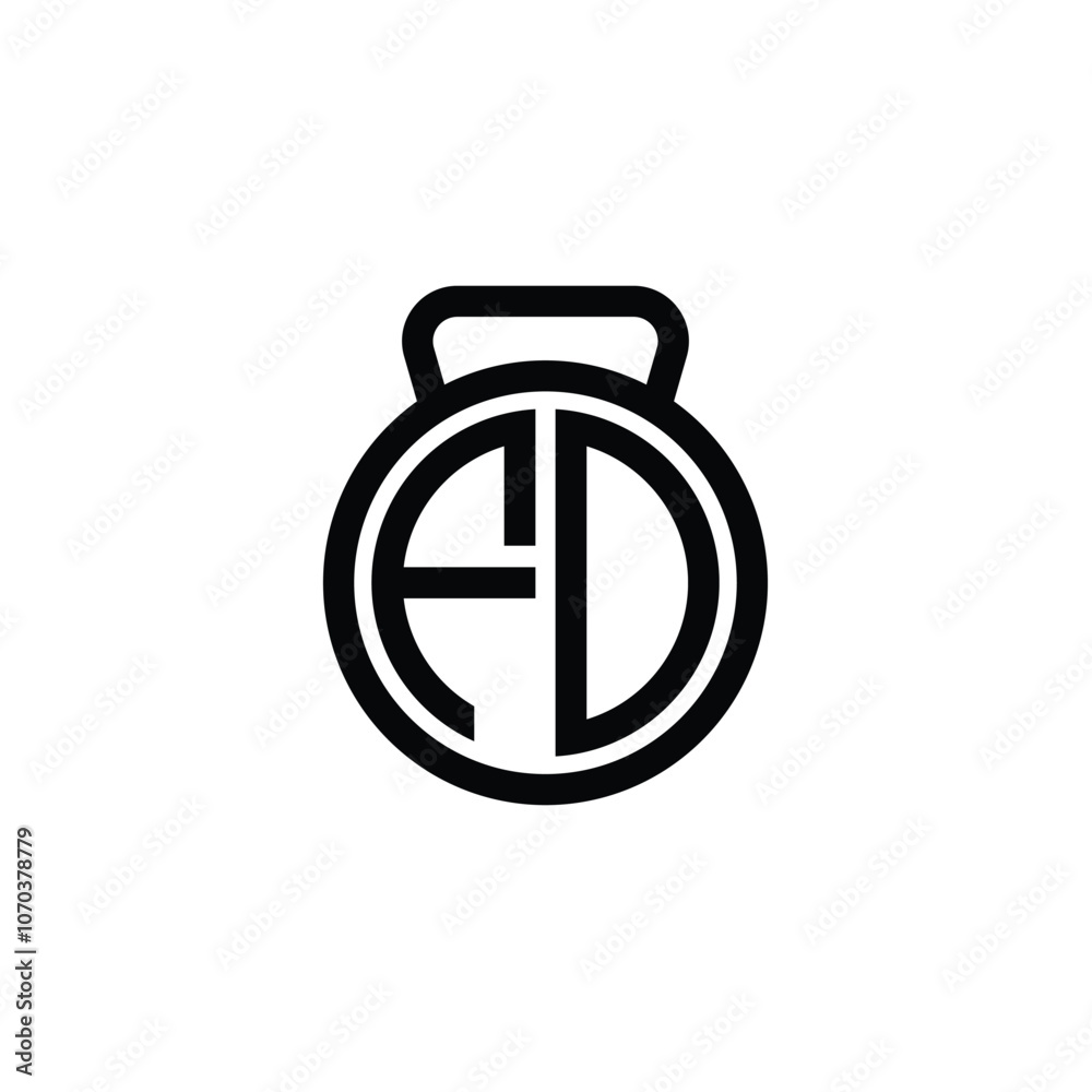 FD monogram logo design letter text name symbol monochrome logotype alphabet character simple logo FD monogram logo design letter text name symbol monochrome logotype alphabet character simple logo