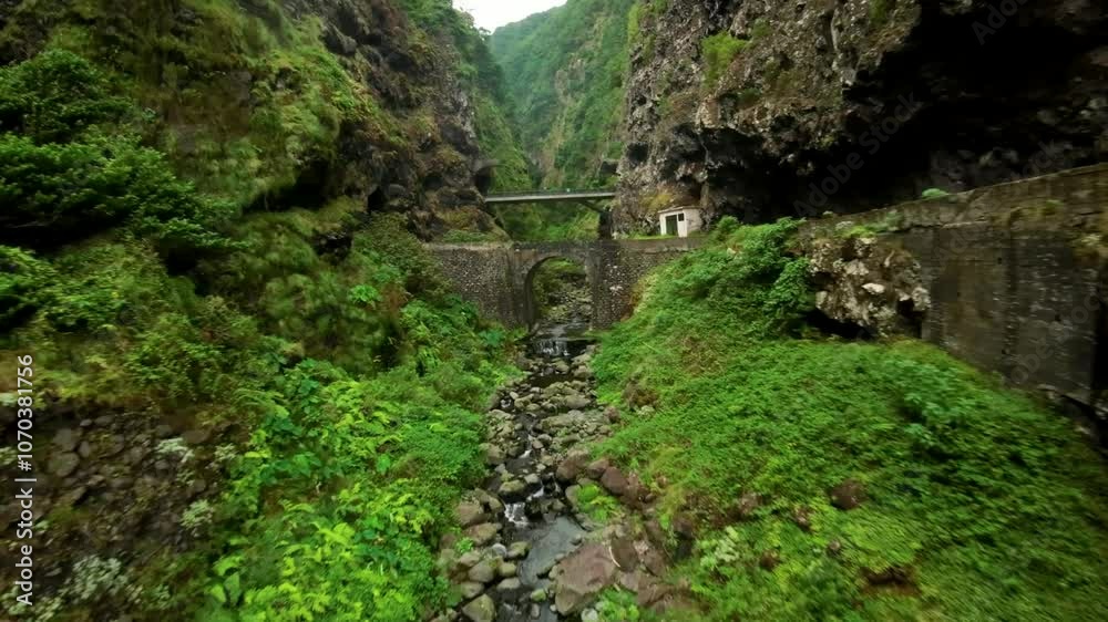 Aerial FPV video Ribeira do Inferno madeira Aerial FPV video Ribeira do Inferno madeira