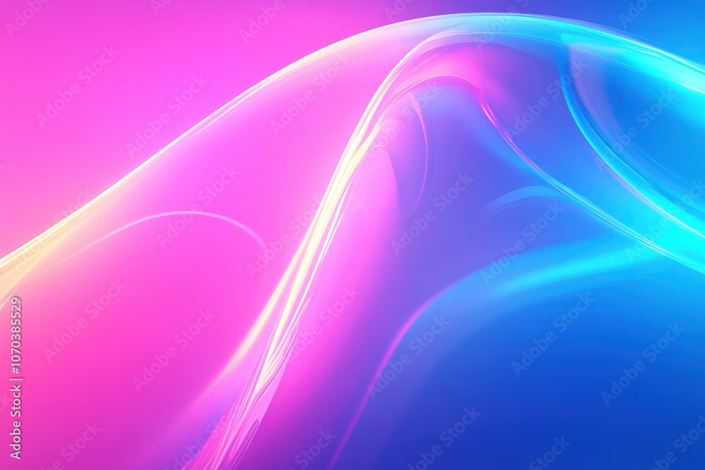 Soft Neon Gradient Background Design