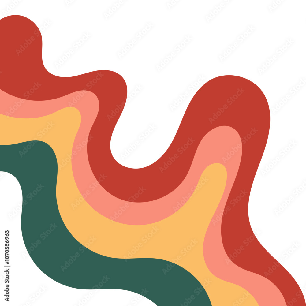 Groovy Wave Corner