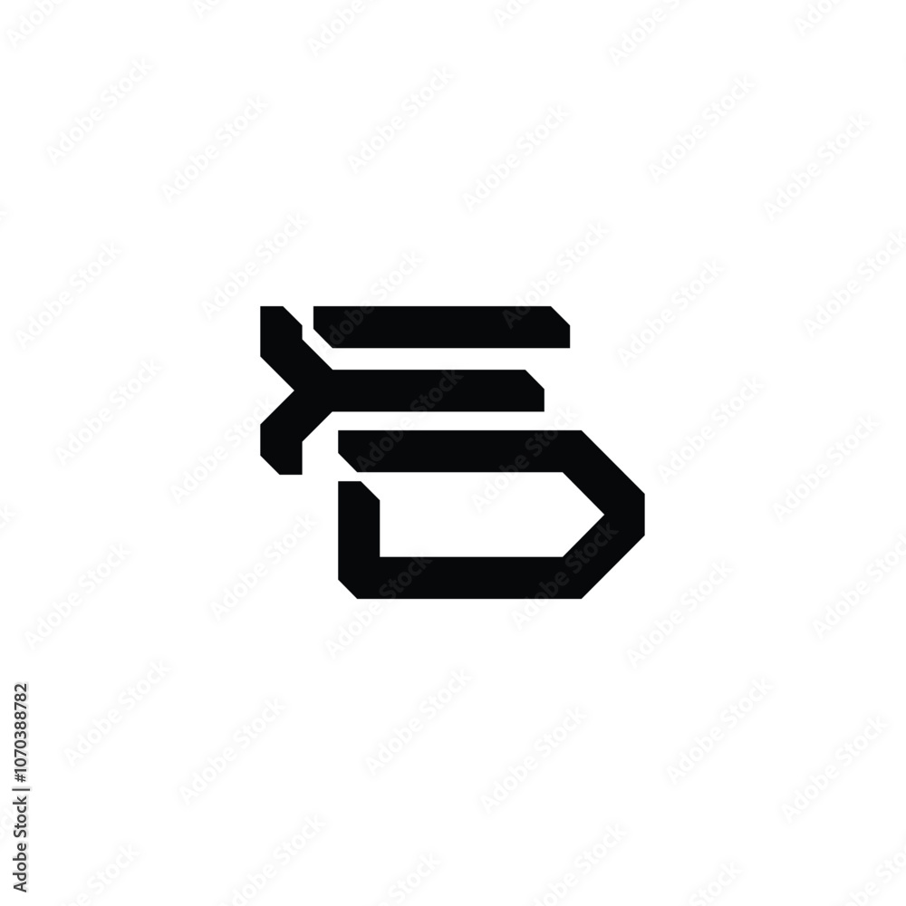FD monogram logo design letter text name symbol monochrome logotype alphabet character simple logo FD monogram logo design letter text name symbol monochrome logotype alphabet character simple logo