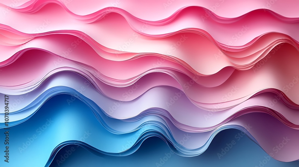 Explore the beauty of wavy paper textures in vibrant shades of pink and blue for creative projects Explore the beauty of wavy paper textures in vibrant shades of pink and blue for creative projects